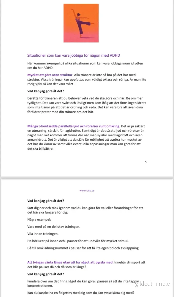 Handbok för idrottare – Idrott och NPF - Bild 2
