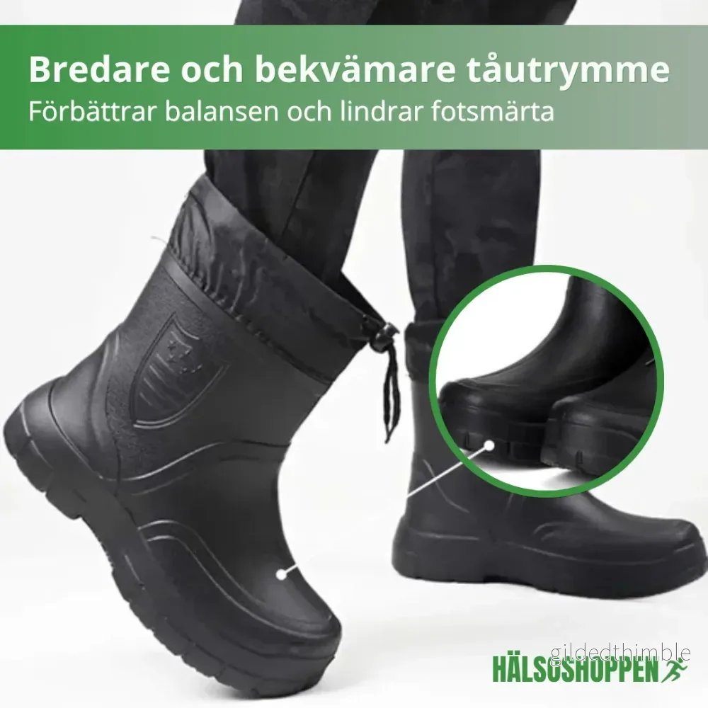 NordicShield - halkfria & vattentäta termo-regnstövlar för vintern - Bild 3