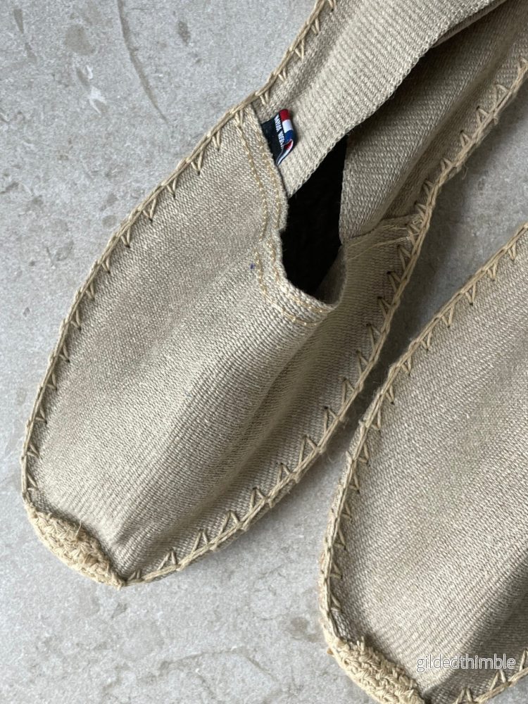 Espadrillos i canvas 'Basque' Taupe - Bild 3