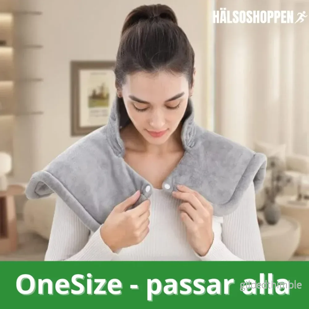 Värmedyna nacke axlar 6 värmelägen timer - Bild 3