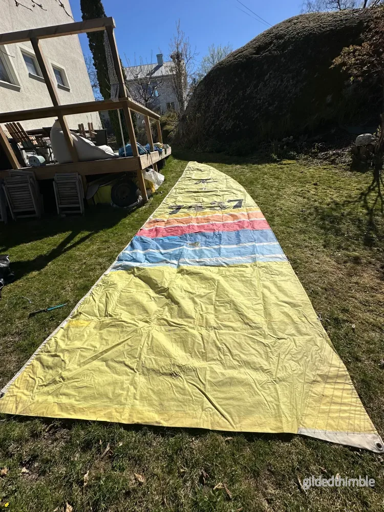 Hobie 18 segel - begagnat (många färger, inkl fock...) - Bild 2