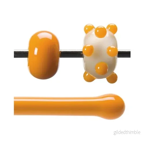 Bullseye Pumpkin Orange Opaque 0321-0576