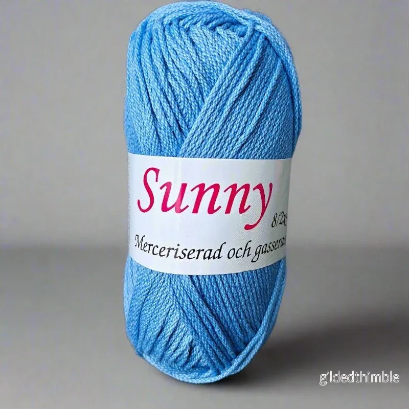 Merceriserat bomullsgarn Sunny – 100g 165m - Bild 3