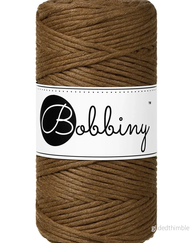 NUT BROWN enkeltvinnat rep 3 mm. 100 m. NUT BROWN enkeltvinnat rep 3 mm. 100 m.
