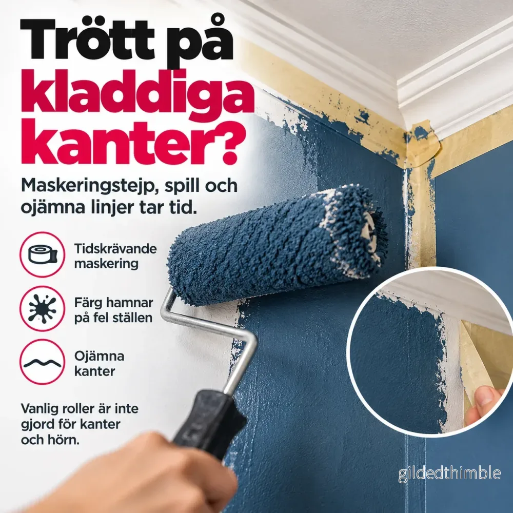 KantFix™ – Måla kanter, hörn & lister utan tejp KantFix™ – Måla kanter, hörn & lister utan tejp
