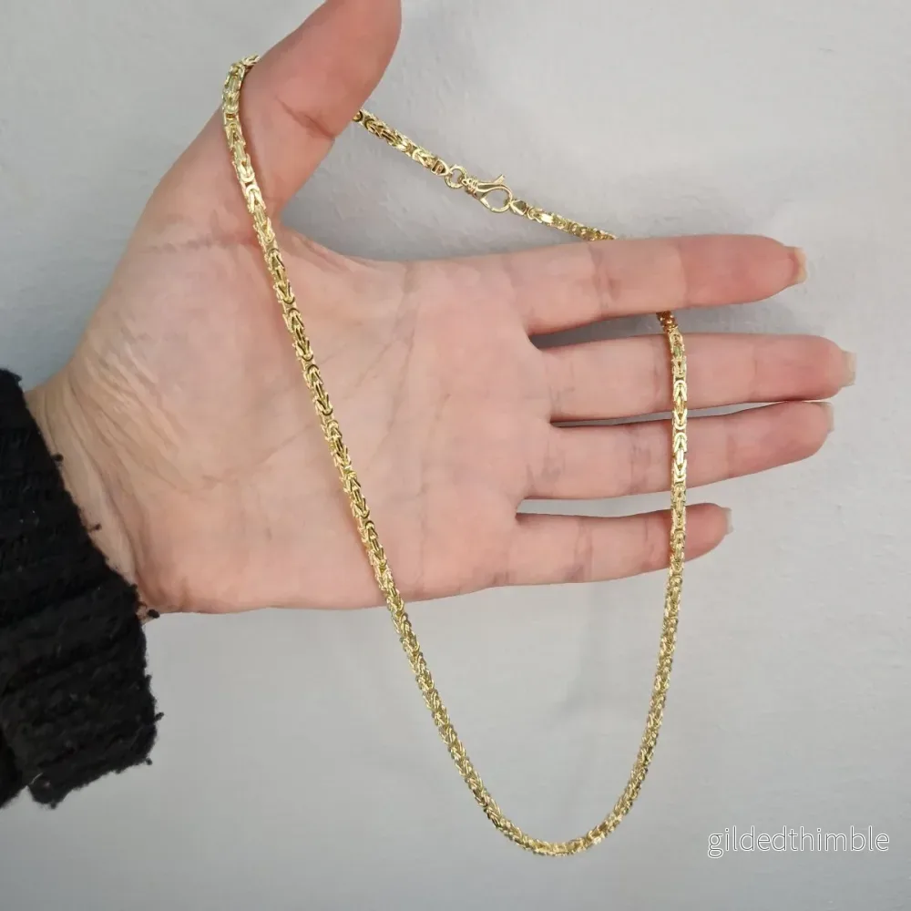 Kejsar halsband 2,9mm 18k guld - Bild 2
