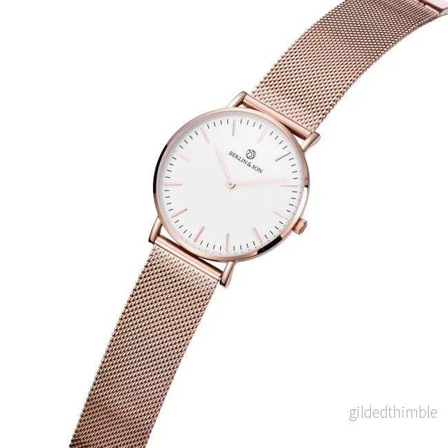 Berlin & Son - White & Rosé Mesh 40mm - Bild 3