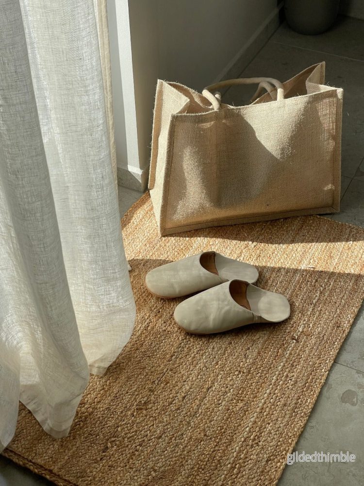 Väska 'Shop' Jute (M)