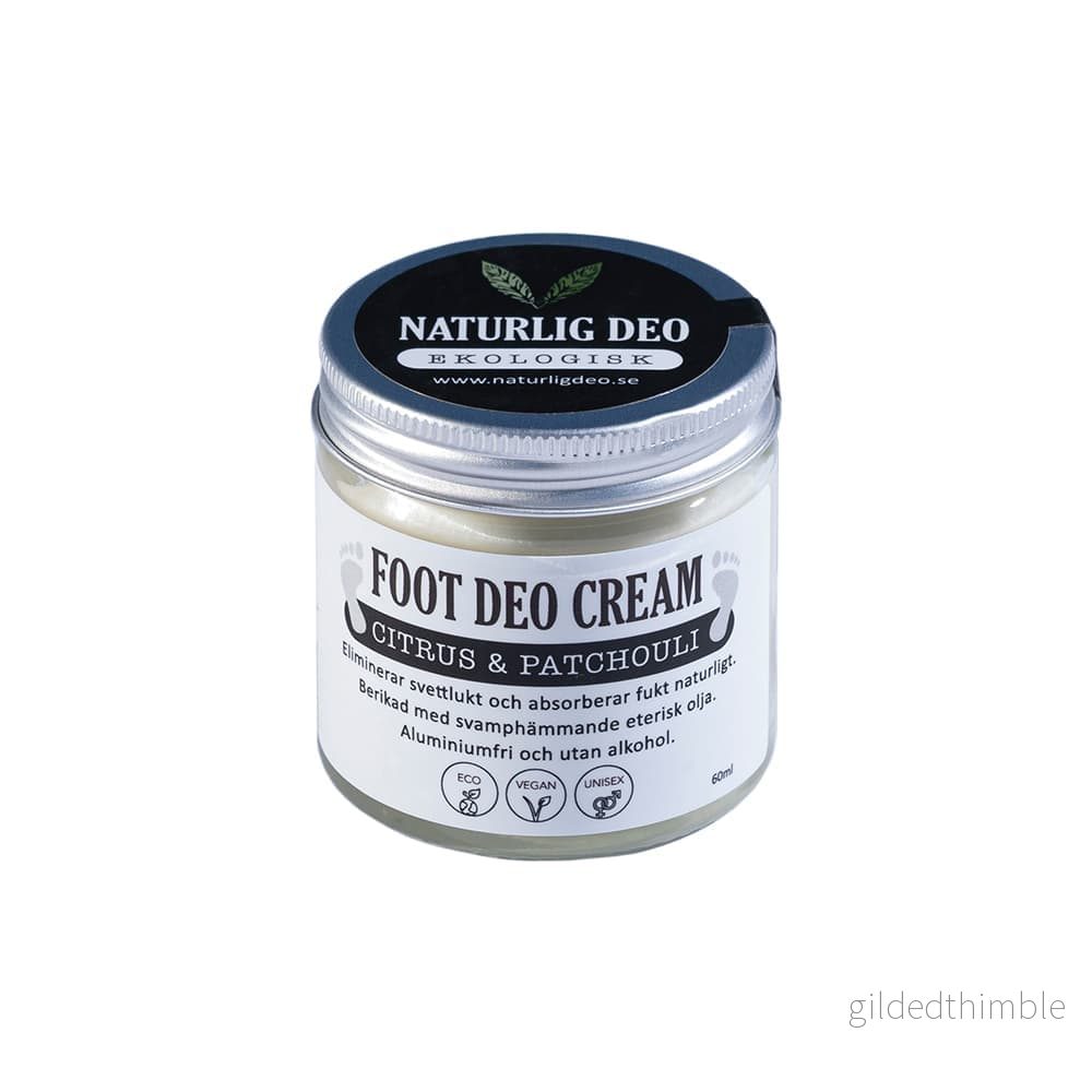 Ekologisk Foot Deo Cream Citrus & Patchouli Ekologisk Foot Deo Cream Citrus & Patchouli