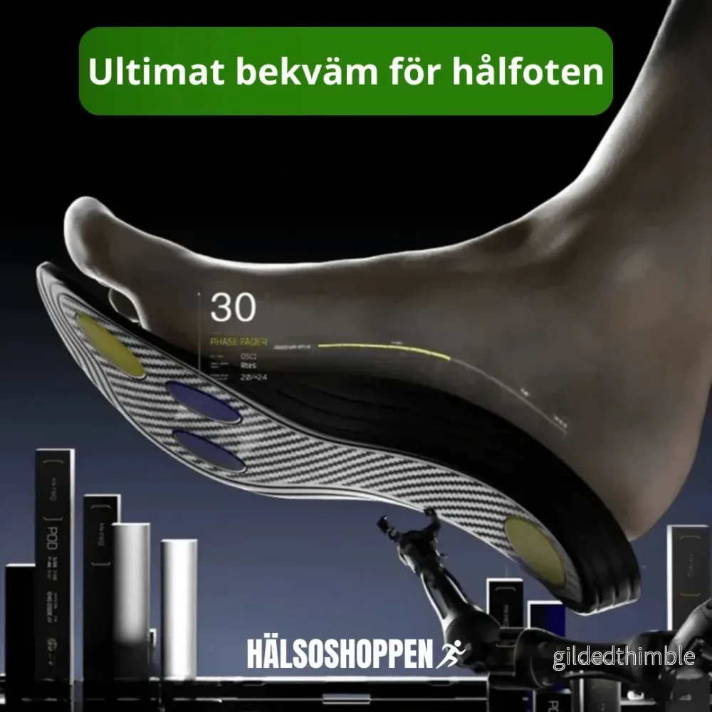 Skoinlägg med kolfiber – optimalt stöd och komfort för idrottare - Bild 2