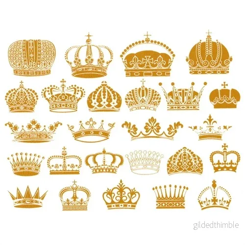 Decals, Kungakronor Guld