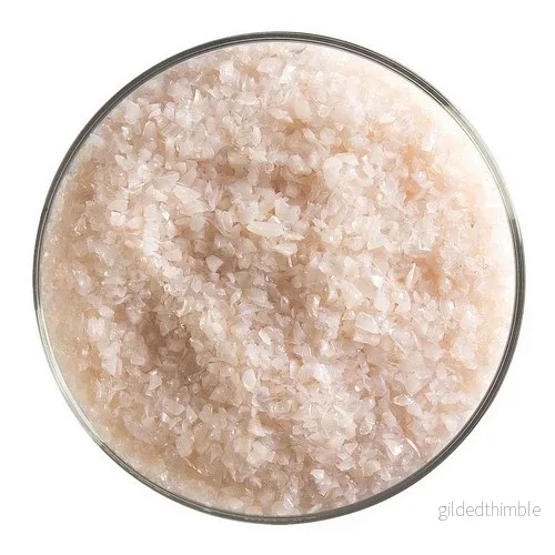 Be 0034-0002 Light Peach Opaque Fritt Medium Be 0034-0002 Light Peach Opaque Fritt Medium