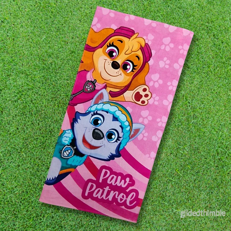 Frotē dvielis bērniem | Paw Patrol – Skaja un Everesta | 70×140 cm Frotē dvielis bērniem | Paw Patrol – Skaja un Everesta | 70×140 cm