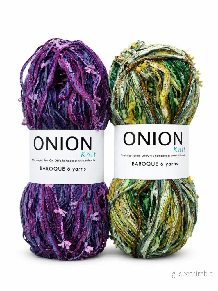 Onion Baroque 6 – Glansigt Effektgarn Onion Baroque 6 – Glansigt Effektgarn