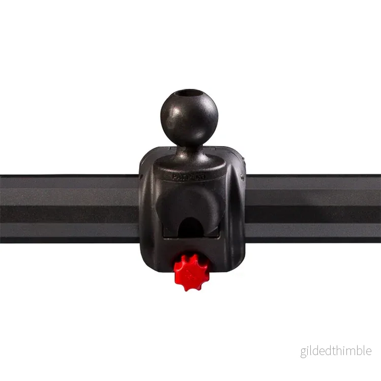 MOUNT 1″ RAM BALL / H-RAIL