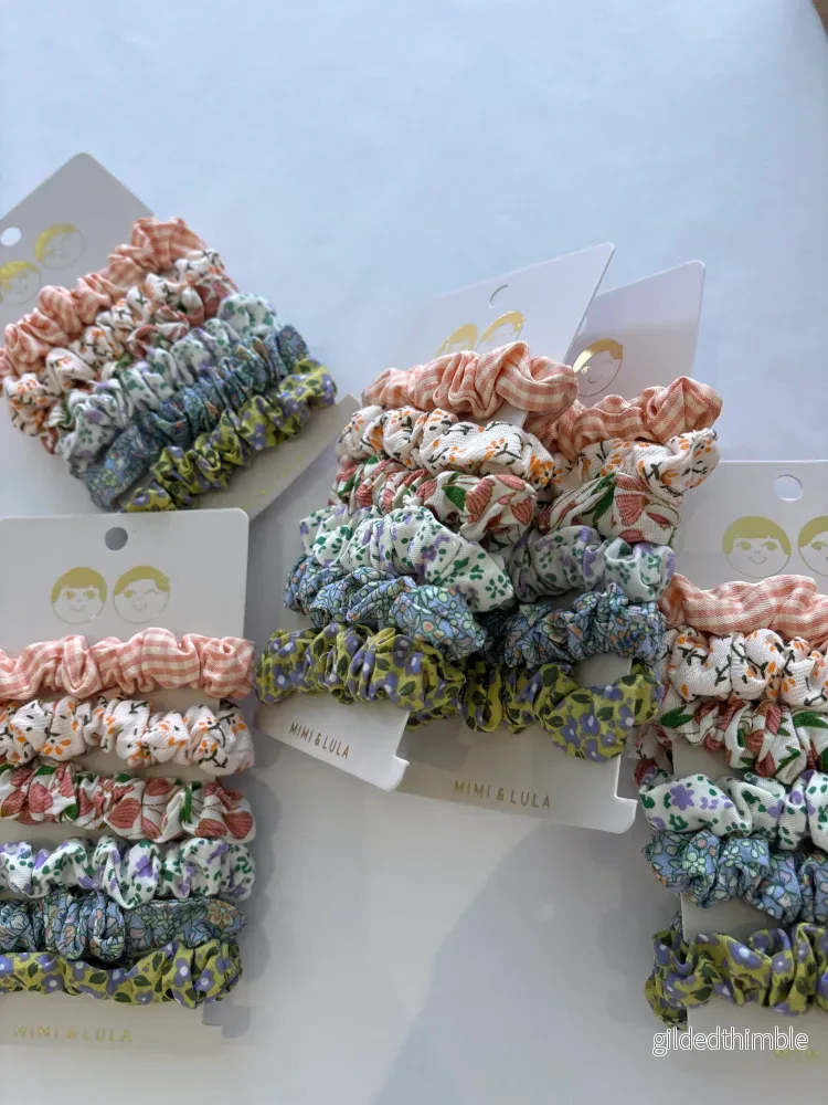 Scrunchies – Floral Spring
