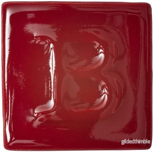 Lergodsglasyr 9611 Pillar Box Red