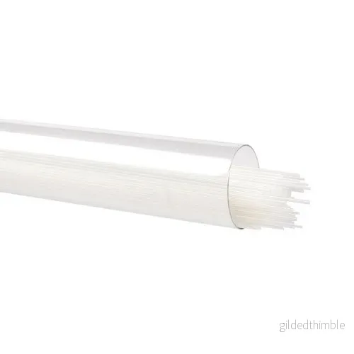 Bullseye Vit, Hård, Opak, Stringer 0013-0507, 0,5mm Bullseye Vit, Hård, Opak, Stringer 0013-0507, 0,5mm