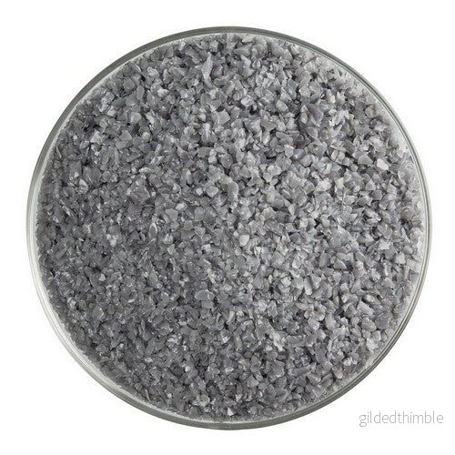 Bullseye 0236-0002 Skiffergrå Opak Frit Medium Bullseye 0236-0002 Skiffergrå Opak Frit Medium