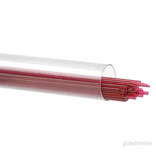 Bullseye Tranbärsröd Transp Stringer 1311-0272, 2mm Bullseye Tranbärsröd Transp Stringer 1311-0272, 2mm