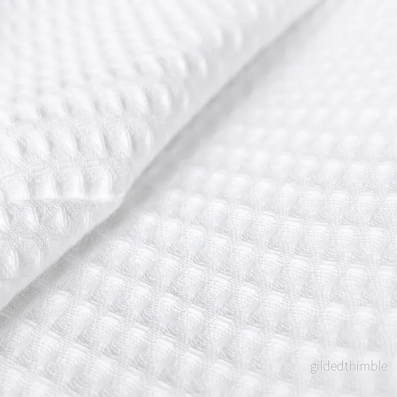 Vefeļauduma dvielis saunai 200 g/m² | Balts - Bild 2