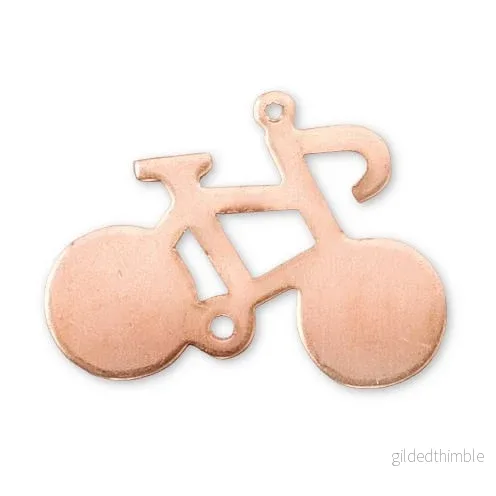 Kopparfigur, Cykel 33 x 26mm Kopparfigur, Cykel 33 x 26mm
