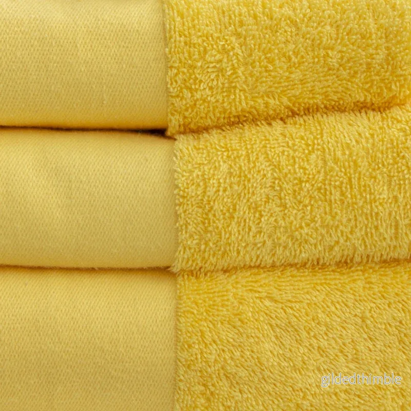 Klasiskais frotē dvielis 450 g/m² | Saules dzeltens - Bild 2