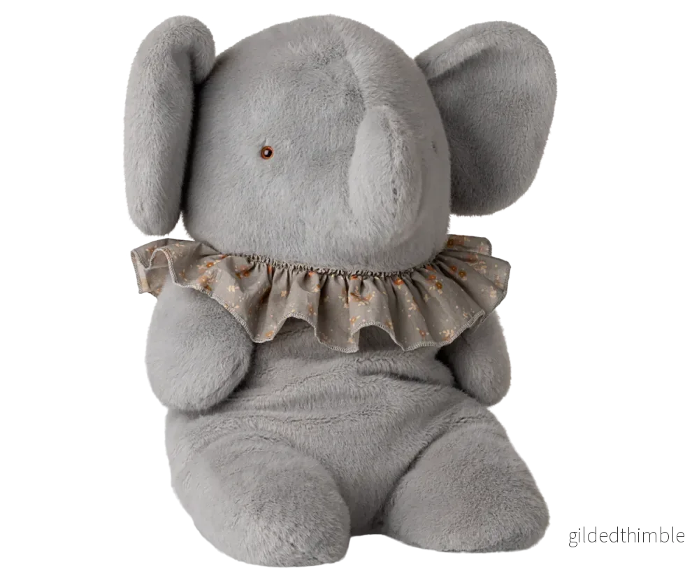 Elefant – Stor, Plush Grå Elefant – Stor, Plush Grå