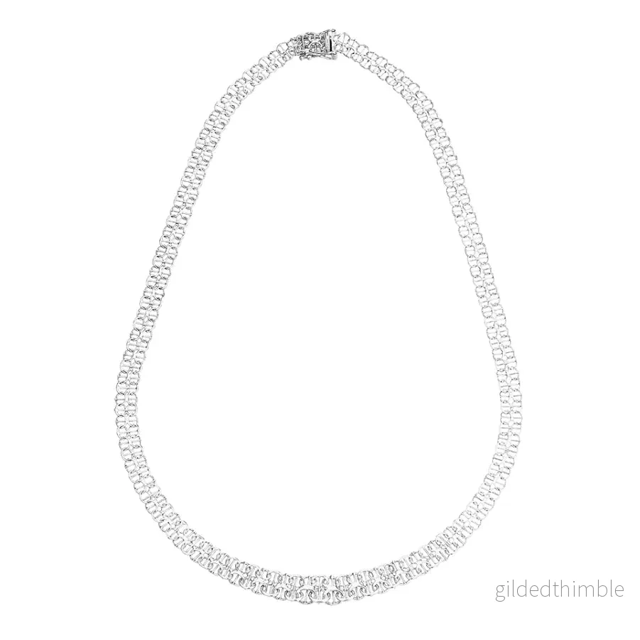Silverhalsband - X-länk - Bild 2