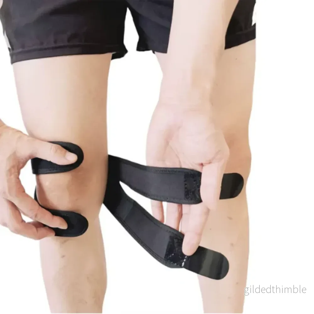 Knästöd med Elastisk Passform – Stöd och Komfort för Träning och Vardag - Bild 2