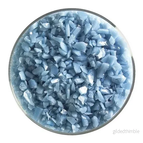 Be 0108-0003 Baby Blue Opaque Fritt Grov Be 0108-0003 Baby Blue Opaque Fritt Grov
