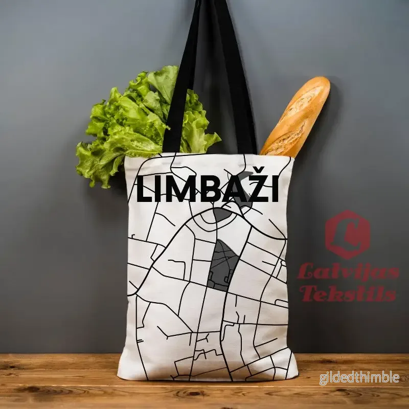 Lina vai kokvilnas auduma maisiņš ”Limbaži” Lina vai kokvilnas auduma maisiņš ”Limbaži”