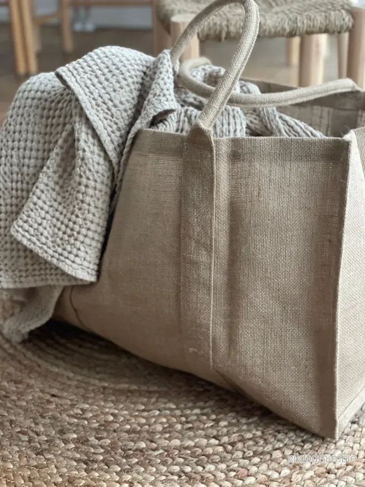 Väska 'Shop' Jute (L) - Bild 3