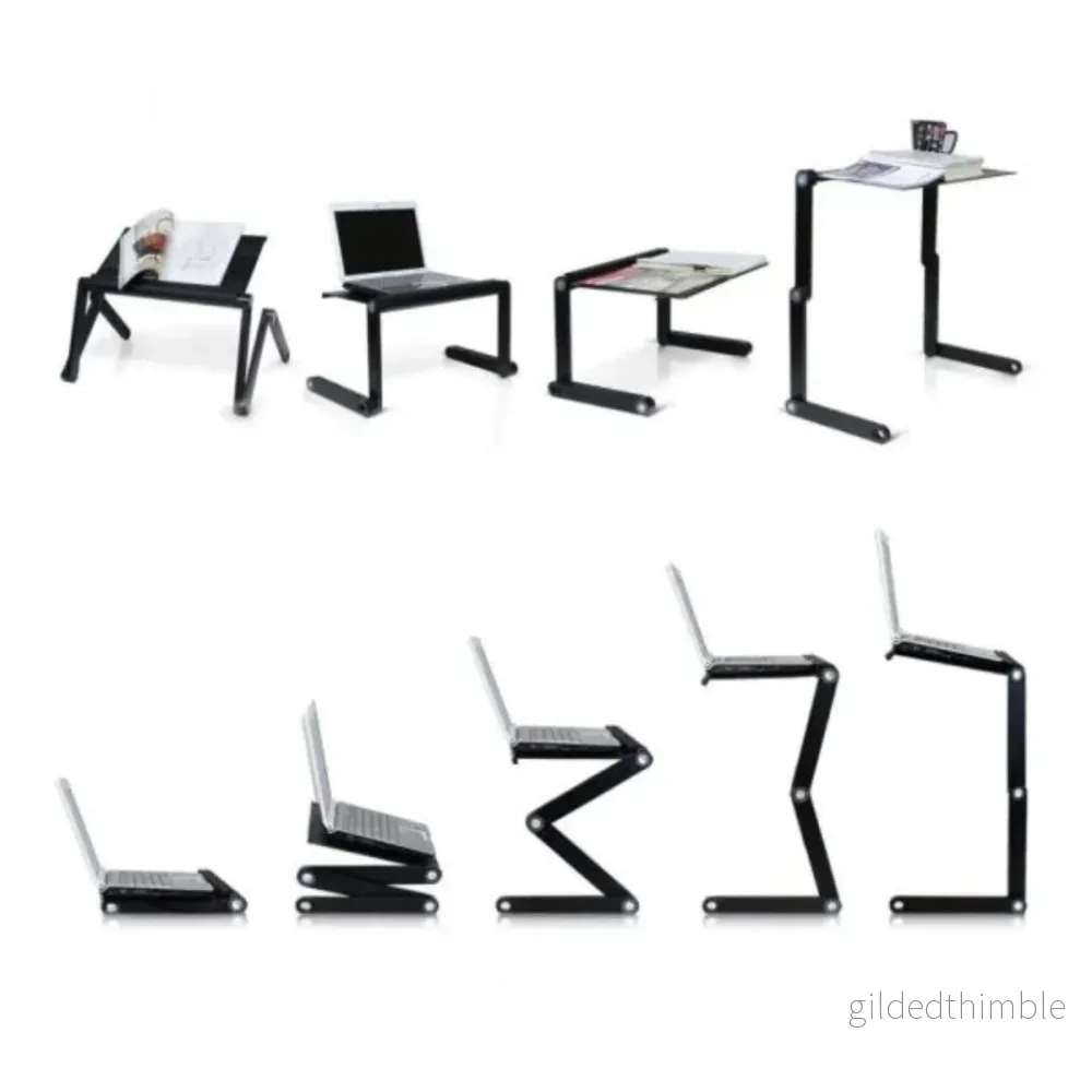 Justerbart Laptop Stativ med Ventilation - Bild 3