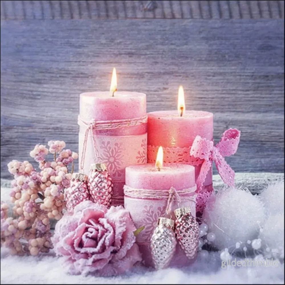 Servetter Romantic Candles