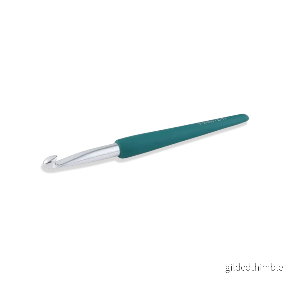 Virknål ergonomisk KnitPro Waves – Deep Sea Teal 8 mm. Virknål ergonomisk KnitPro Waves – Deep Sea Teal 8 mm.