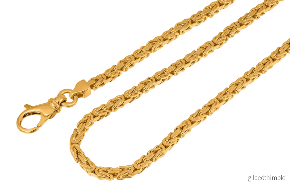 Kejsar halsband 2,9mm 18k guld - Bild 3
