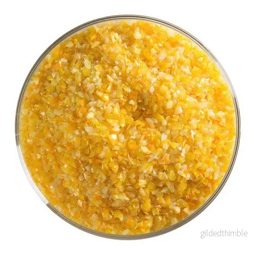 Be 0321-0002 Pumpkin Orange Opaque Fritt Medium Be 0321-0002 Pumpkin Orange Opaque Fritt Medium