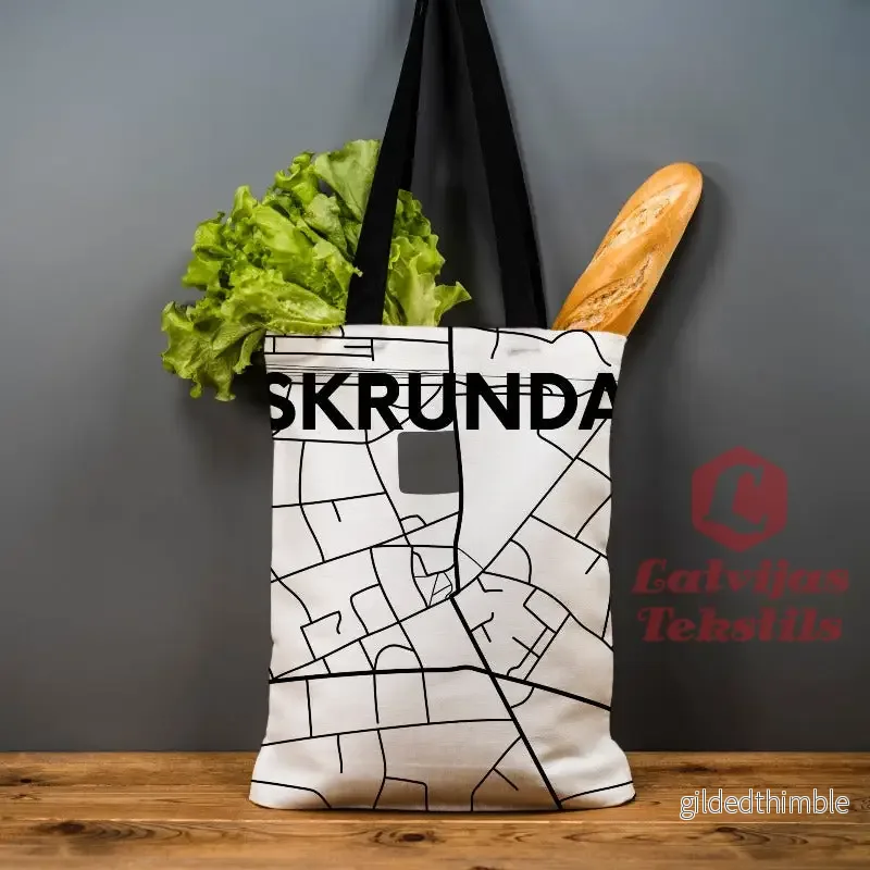 Lina vai kokvilnas auduma maisiņš ”Skrunda” Lina vai kokvilnas auduma maisiņš ”Skrunda”