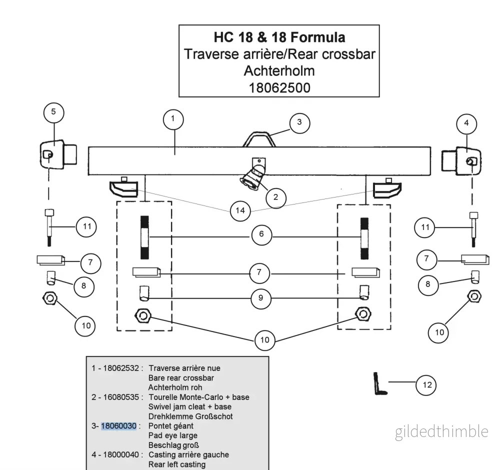 GIANT FAIRLEAD STRAP GIANT FAIRLEAD STRAP