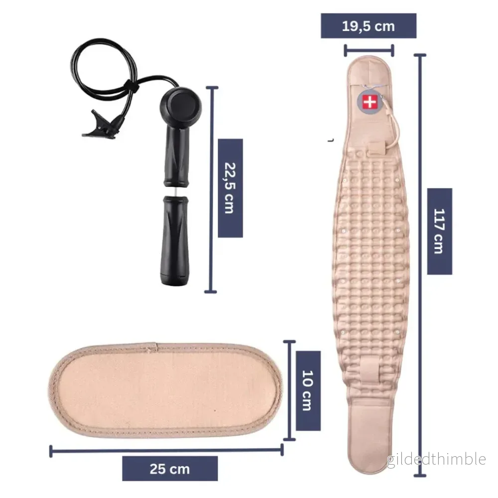 Justerbart ryggbälte med flexibel och luftfylld design - Bild 2