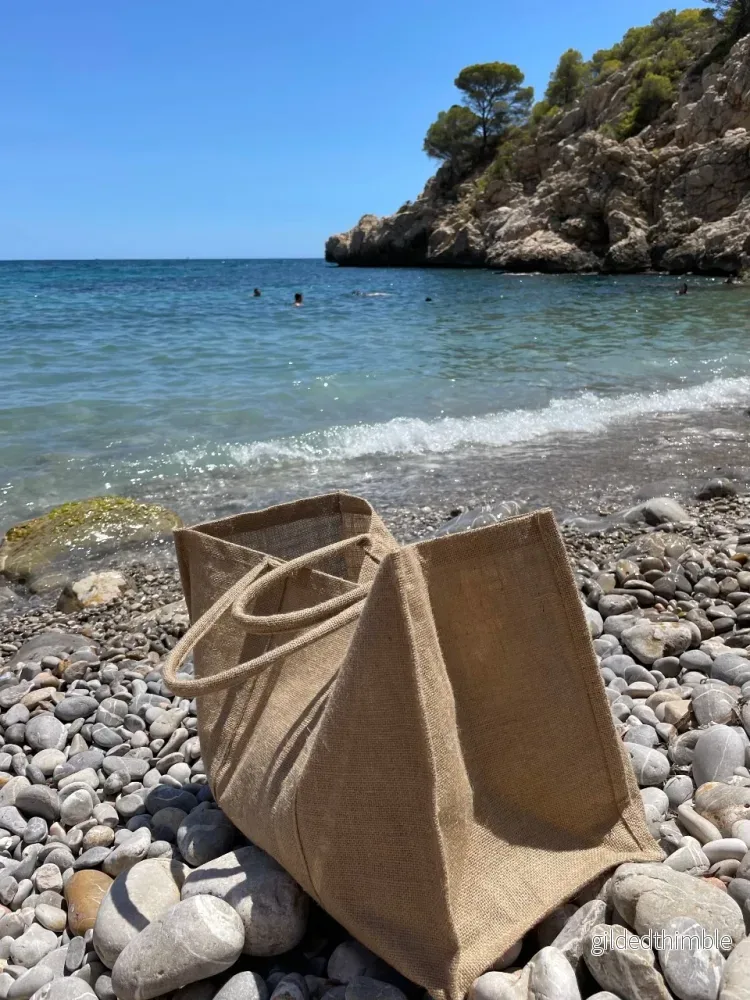 Väska 'Shop' Jute (L) - Bild 2
