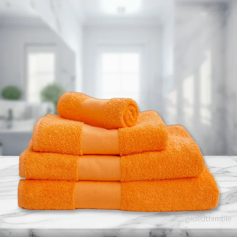 Klasiskais frotē dvielis 450 g/m² | Tenesī Oranžs