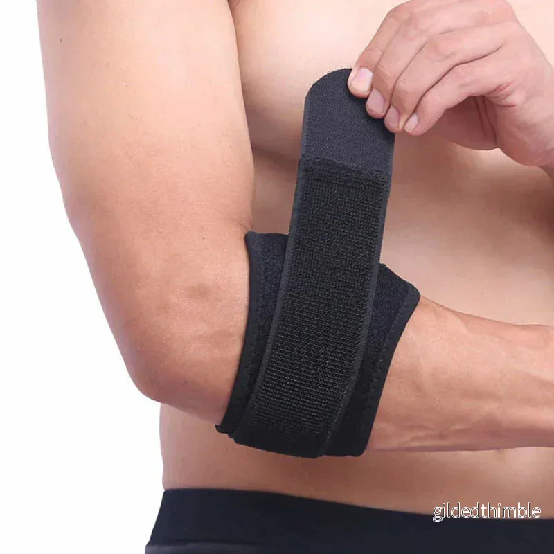 Armbågsbandage – Justerbart Stödbandage för Armbåge - Bild 2