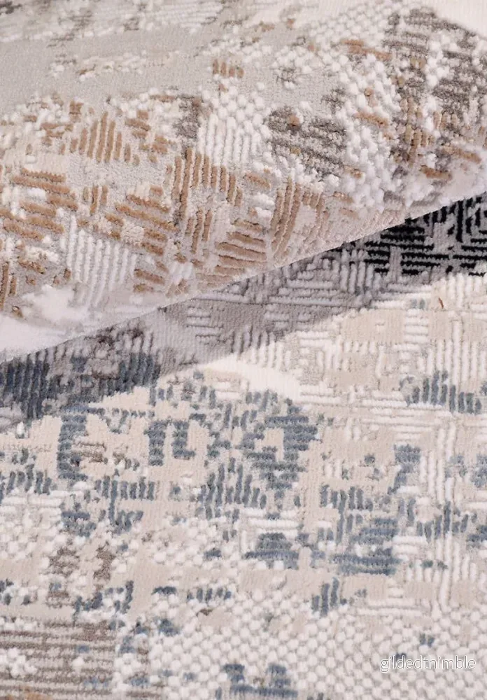 Favor 02 Origin – Mjuk Modern Matta med Konstnärligt Mönster - Bild 2