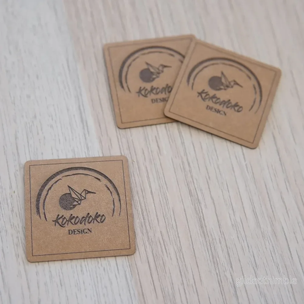 EGEN LOGGA - 3,5 x 3,5 CM