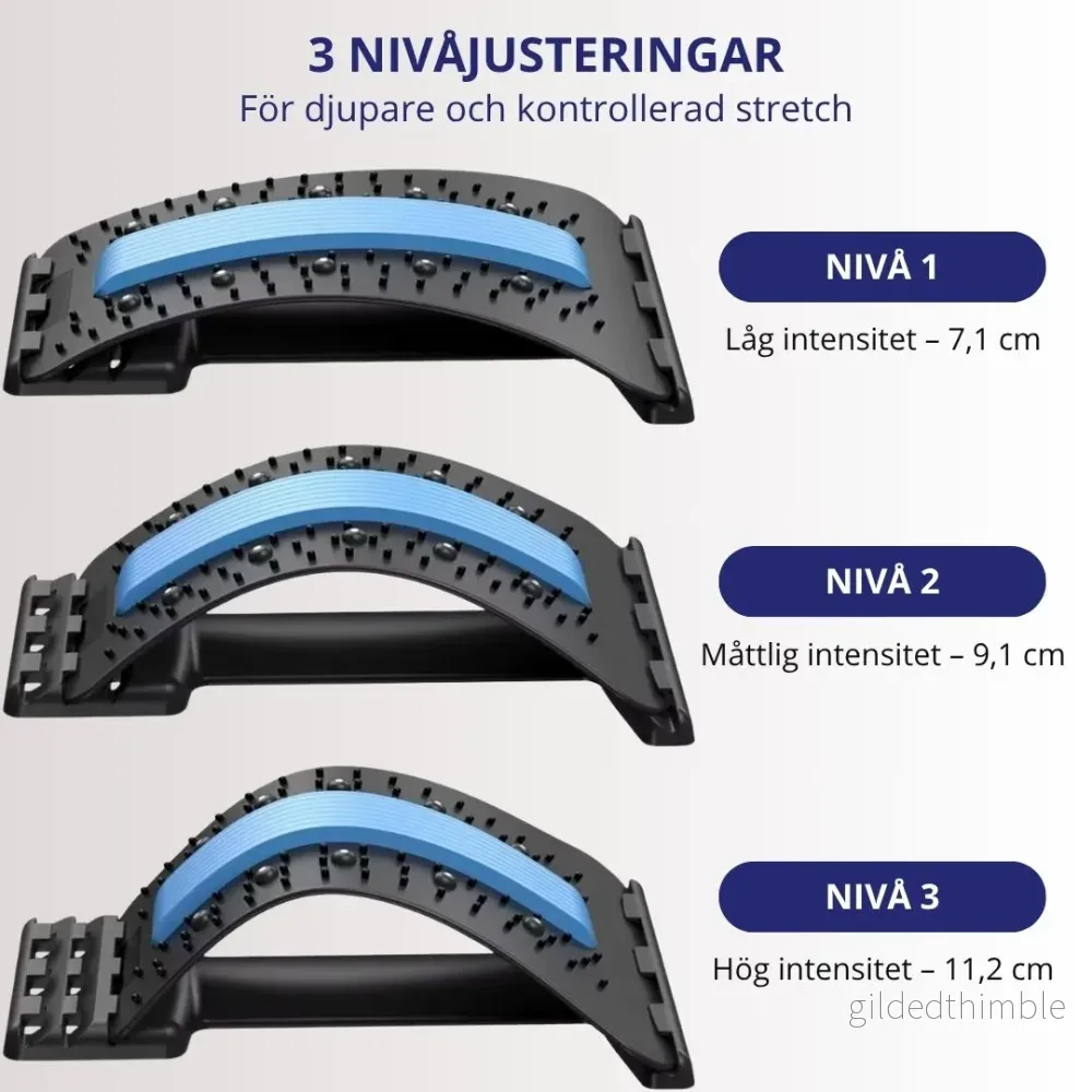 Ryggsträckare – Justerbar Design för Bättre Hållning & Rörlighet - Bild 3
