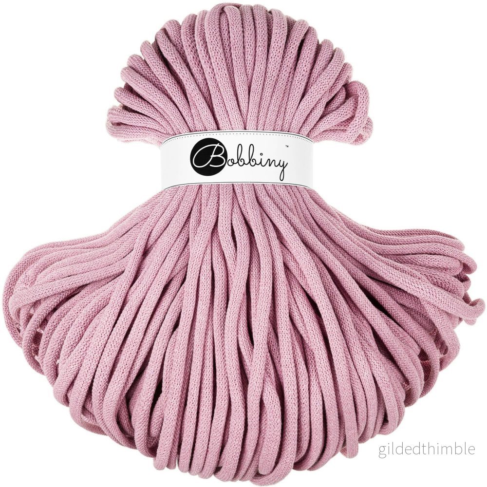 DUSTY ROSE Jumbo 9 mm. 1,2 kg. mjukt bomullssnöre