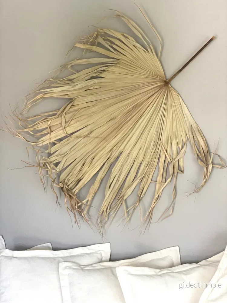 Väggdekoration ’Leaf’ strå Väggdekoration ’Leaf’ strå