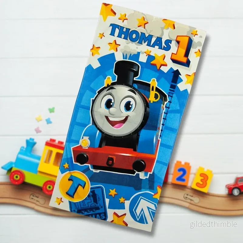 Frotē dvielis bērniem | Thomas & Friends – Vilcieniņš Tomass | 70×140 cm Frotē dvielis bērniem | Thomas & Friends – Vilcieniņš Tomass | 70×140 cm